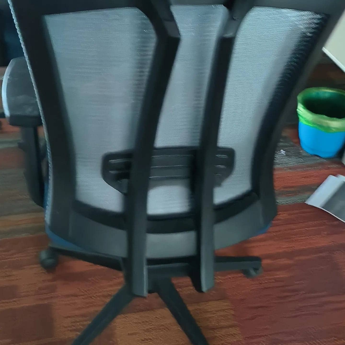Mesh-back office chair